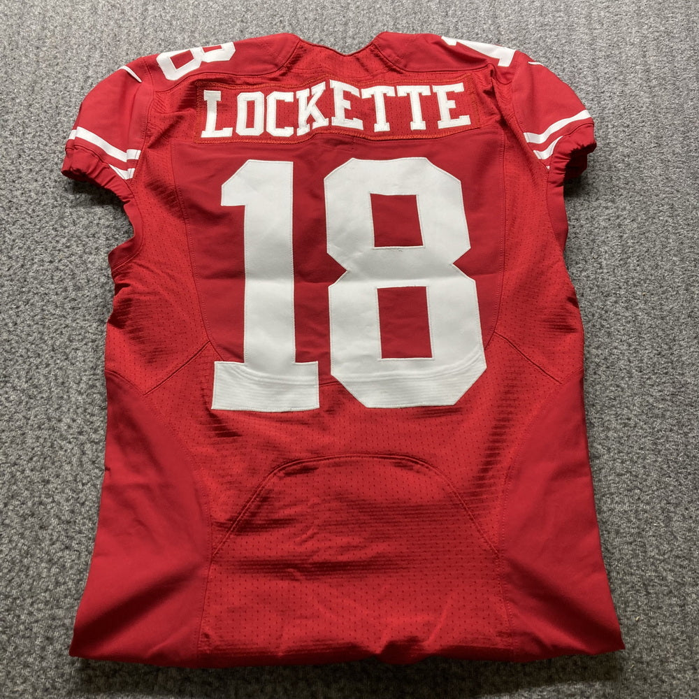 Ricardo Lockette TEAM-ISSUED💪SuperBowl XLVII San Francisco 49ers NFL Jersey👕