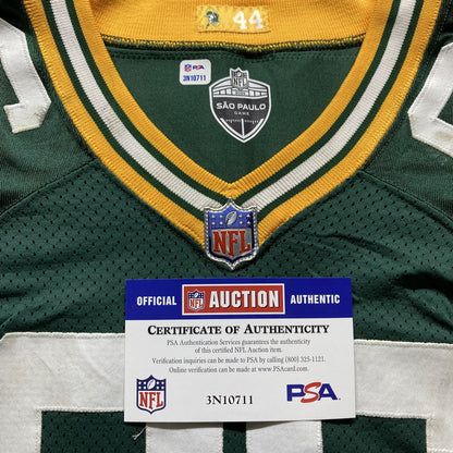 Colby Wooden GAME WORN💪09/6/24 Green Bay Packers Jersey👕vs.Eagles🦅Sao Paulo