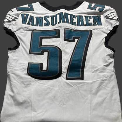 Ben Van Sumeren Game-Worn💪09/06/2024 Philadelphia Eagles🦅NFL Jersey👕 Win vs. Green Bay Packers inc. PSA COA