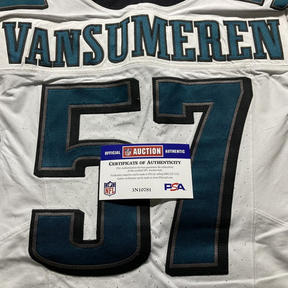 Ben Van Sumeren Game-Worn💪09/06/2024 Philadelphia Eagles🦅NFL Jersey👕 Win vs. Green Bay Packers inc. PSA COA