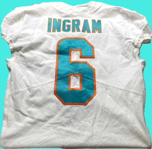 Melvin Ingram GAME ISSUED 💪 Miami Dolphins 🐬 Nike On-Field NFL Jersey👕 Inc. PSA Authenticity 🛡️