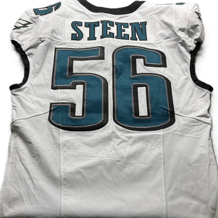 Tyler Steen GAME-USED💪09/06/24 Philadelphia Eagles🦅NFL Jersey👕vs Green Bay Packers Inc. PSA Certification