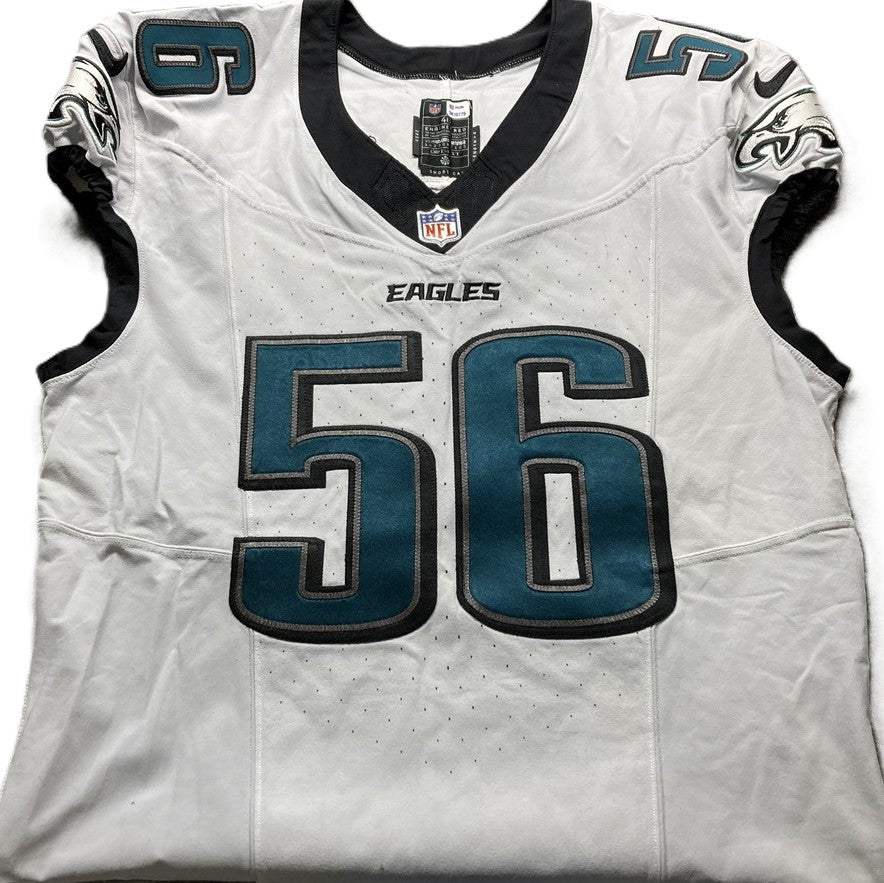 Tyler Steen GAME-USED💪09/06/24 Philadelphia Eagles🦅NFL Jersey👕vs Green Bay Packers Inc. PSA Certification