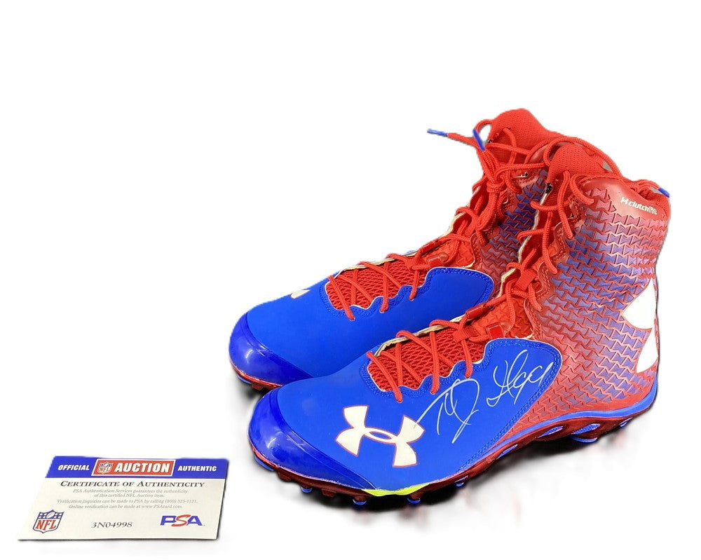 Marcell Dareus Signed✍️Buffalo Bills🦬Under Armour Cleats👟NFL Memorabilia💥