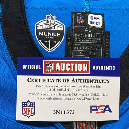 Andy Dalton GAME WORN 💪11/10/24 Carolina Panthers 🐆 Nike NFL Jersey 👕 vs Giants includes PSA Authenticity ✅