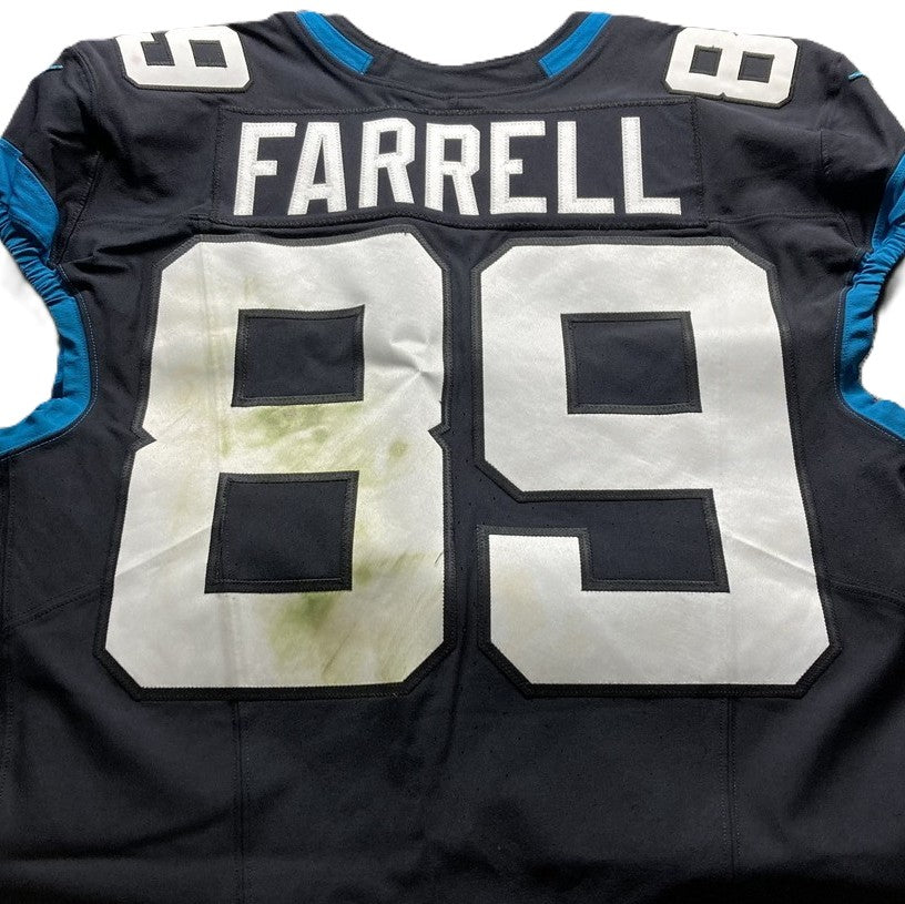 Luke Farrell GAME USED 10/01/23 + PHOTO-MATCHED Jacksonville Jaguars NFL Jersey vs. Atlanta Falcons Inc. PSA Authentication