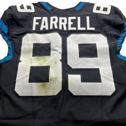 Luke Farrell GAME USED 10/01/23 + PHOTO-MATCHED Jacksonville Jaguars NFL Jersey vs. Atlanta Falcons Inc. PSA Authentication