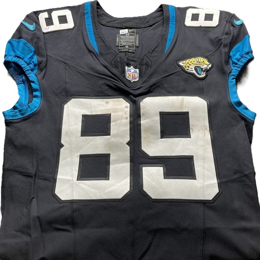 Luke Farrell GAME USED 10/01/23 + PHOTO-MATCHED Jacksonville Jaguars NFL Jersey vs. Atlanta Falcons Inc. PSA Authentication