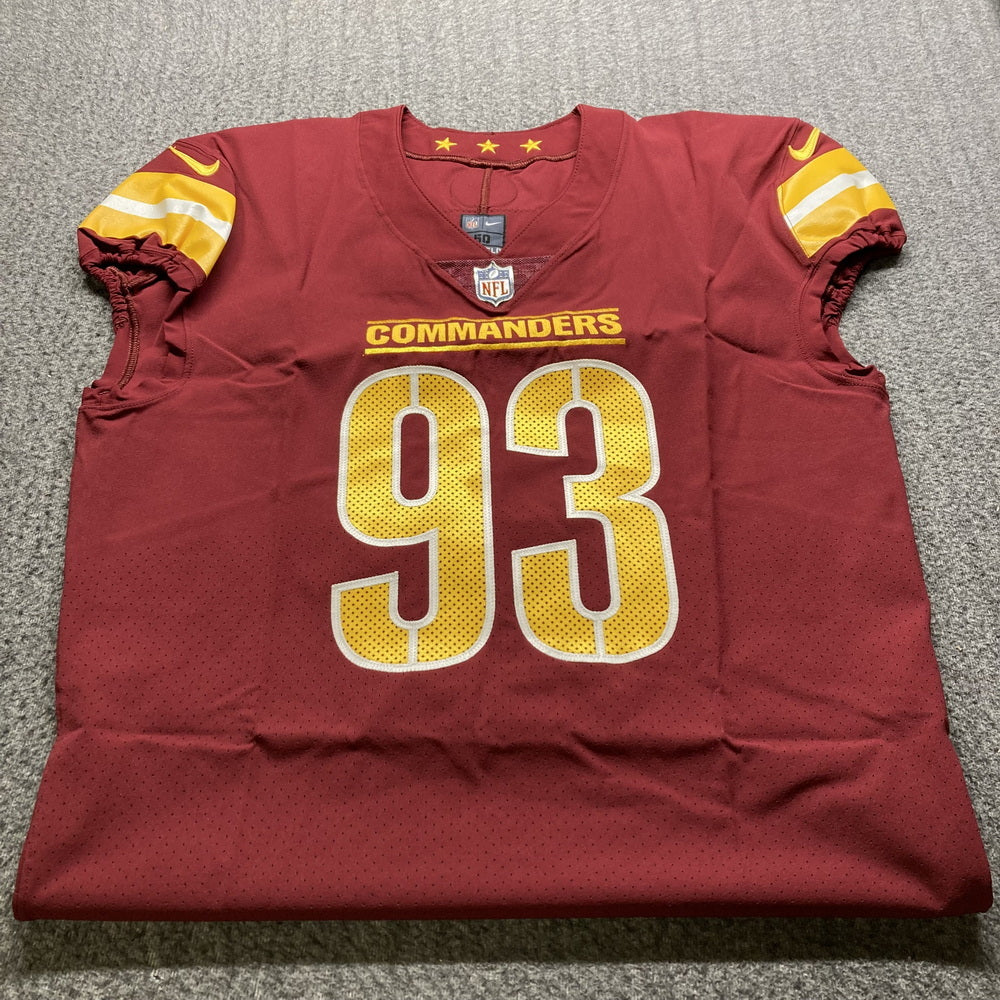 Jonathan Allen Hand-Signed Washington Commanders Authentic On-Field Nike NFL Jersey