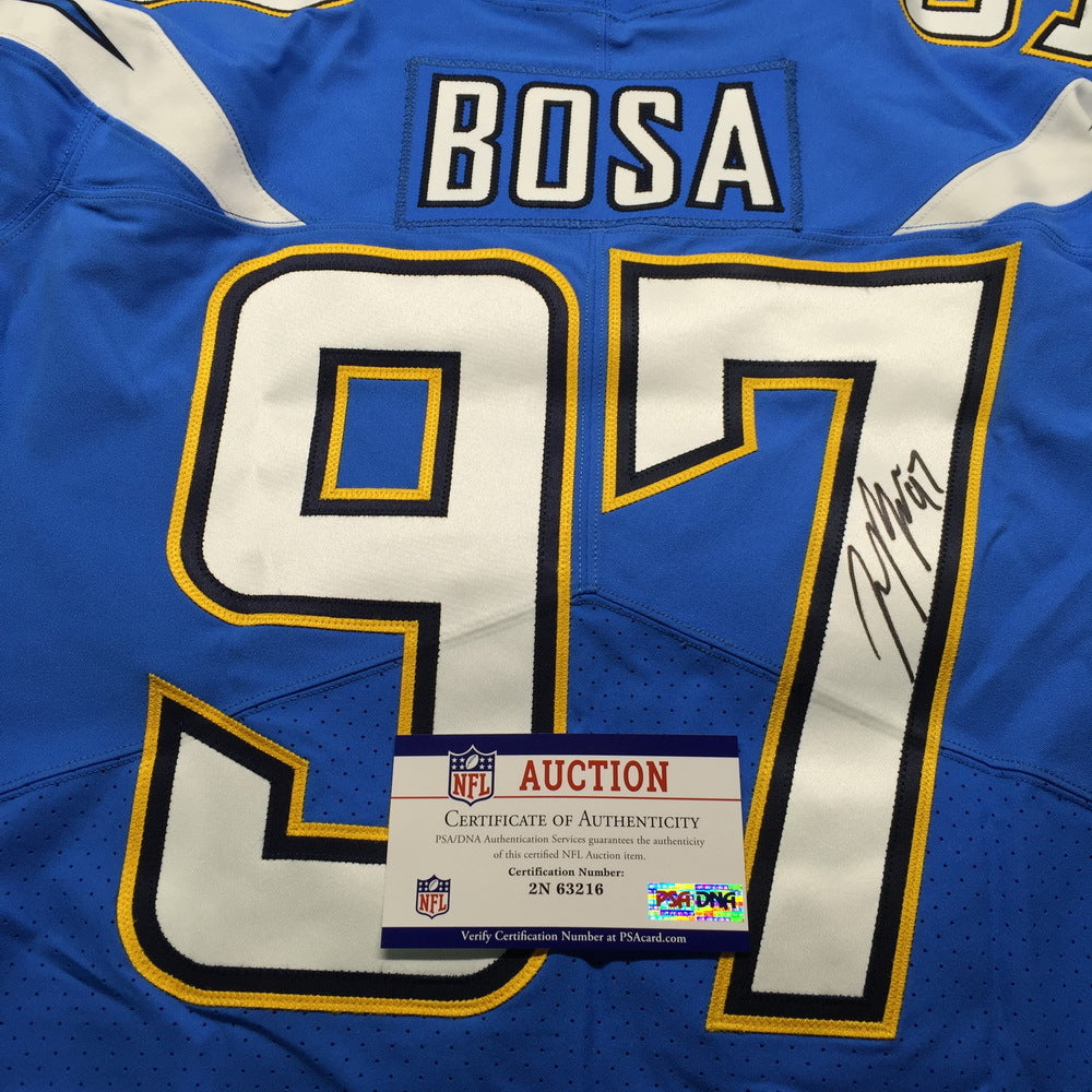 Joey Bosa Hand-Signed✍️Los Angeles Chargers⚡️Authentic On-Field Nike NFL Jersey👕