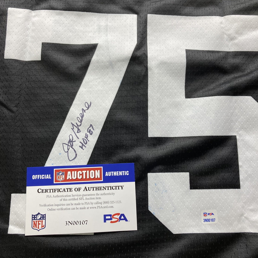 Joe Greene Signed Pittsburgh Steelers Replica NFL Jersey - Sports Memorabilia🔥