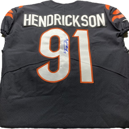Trey Hendrickson Signed✍️Cincinnati Bengals🐅Authentic Nike NFL Jersey👕🧡🖤
