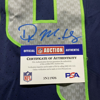 DK Metcalf Hand-Signed Seattle Seahawks Nike Authentic NFL Jersey Rare Memorabilia - PSA Certified