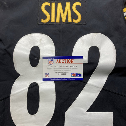 Steven Sims GAME WORN 💪10/16/22 PHOTO-MATCHED 📸 Pittsburgh Steelers On-Field NFL Jersey vs. Tampa Bay Buccaneers Also includes PSA Authenticity 🛡️