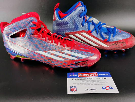 Sammy Watkins Signed🖊️ Buffalo Bills 🐃Custom Cleats👟– Rare NFL Gear🦵🏈