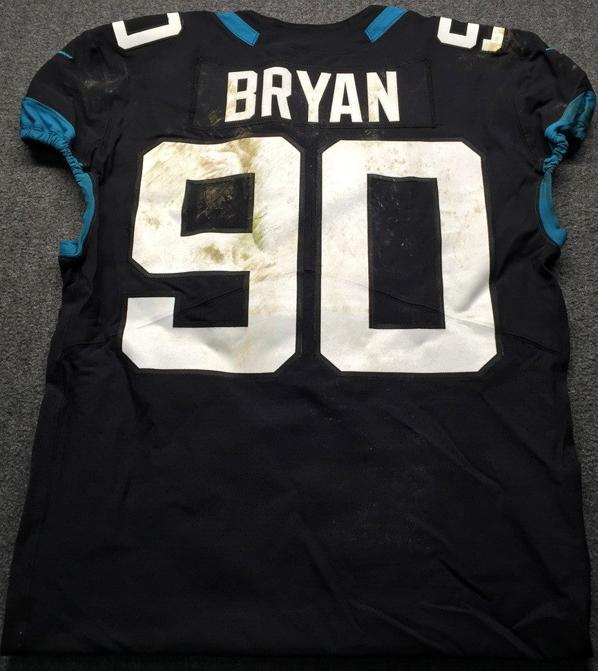 Taven Bryan GAME USED 10/28/18 PHOTO MATCHED 📸 Jacksonville Jaguars Nike NFL Jersey vs. Philadelphia Eagles at Wembley Stadium London