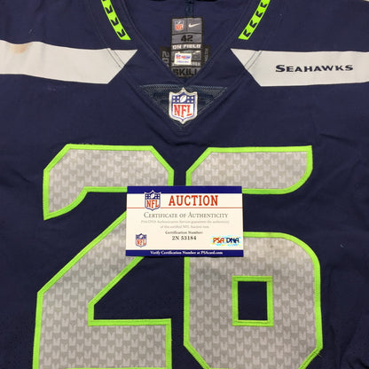Shaquill Griffin GAME-WORN 💪 10/14/18 Seattle Seahawks NFL Jersey 👕 Inc. PSA COA 🧾🌍 vs. Oakland Raiders in London