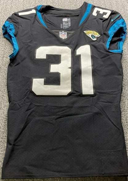 Darious Williams GAME WORN 💪 (10/30/22) PHOTO MATCHED 📸 Jaguars Nike NFL Jersey 👕 vs. Denver Broncos in London