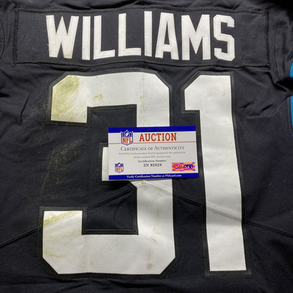 Darious Williams GAME WORN 💪 (10/30/22) PHOTO MATCHED 📸 Jaguars Nike NFL Jersey 👕 vs. Denver Broncos in London