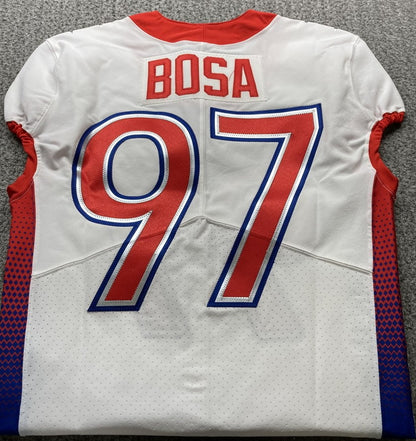Joey Bosa GAME-ISSUED💪Los Angeles Chargers⚡Pro-Bowl NFL Nike Jersey👕