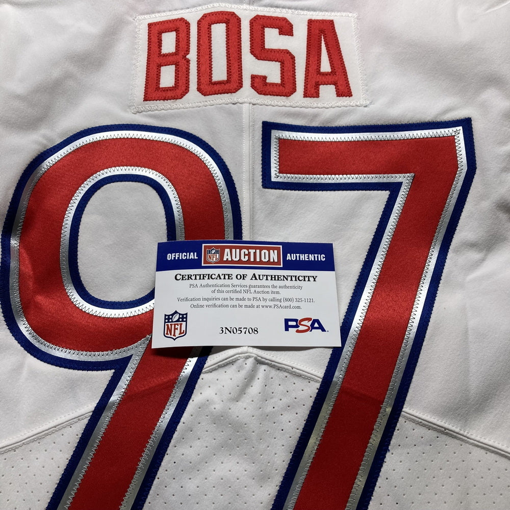 Joey Bosa GAME-ISSUED💪Los Angeles Chargers⚡Pro-Bowl NFL Nike Jersey👕