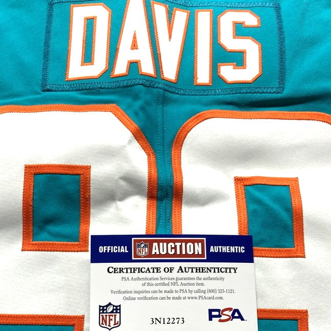 Raekwon Davis GAME ISSUED 💪 Miami Dolphins 🐬 Authentic On-Field Nike NFL Jersey🎽 Inc. PSA Authenticity 🛡️