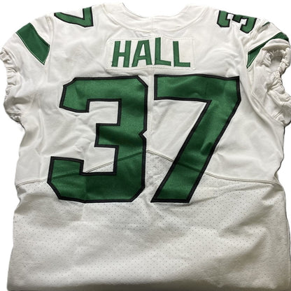 Bryce Hall GAME WORN 💪 New York Jets Nike NFL Jersey 👕 Also includes PSA Certificate of Authenticity🛡️