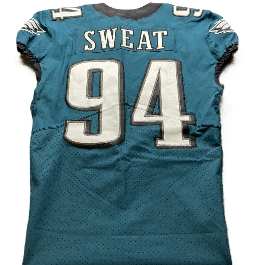 Josh Sweat GAME-USED💪11/14/2022 Philadelphia Eagles🦅NFL Jersey👕vs Washington Commanders Inc. PSA Cert