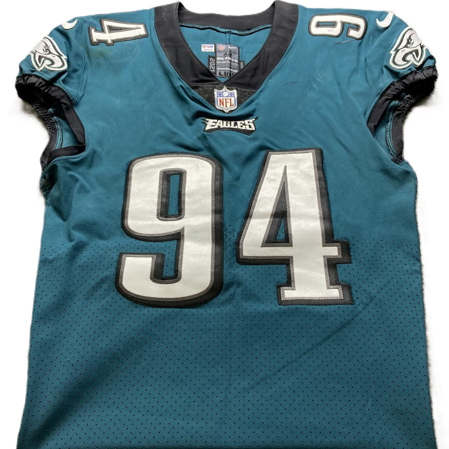 Josh Sweat GAME-USED💪11/14/2022 Philadelphia Eagles🦅NFL Jersey👕vs Washington Commanders Inc. PSA Cert