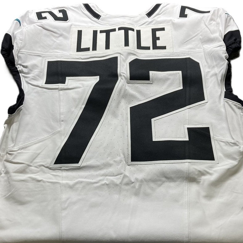 Walker Little GAME USED 10/13/2024 Jacksonville Jaguars 🐆 Nike NFL On-Field Jersey 👕 vs. Chicago Bears (London Game)