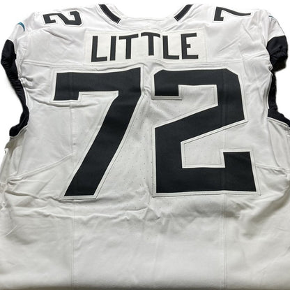 Walker Little GAME USED 10/13/2024 Jacksonville Jaguars 🐆 Nike NFL On-Field Jersey 👕 vs. Chicago Bears (London Game)