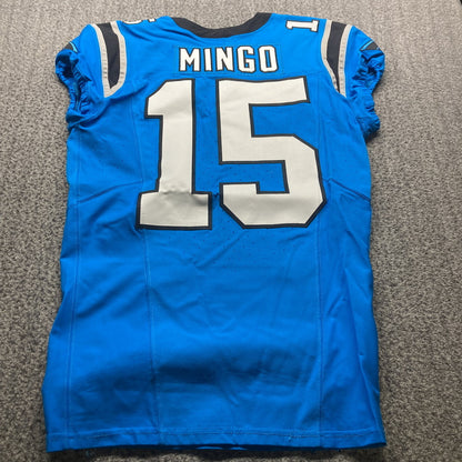 Jonathan Mingo Game Worn💪10/13/24 Carolina Panthers🐆vs.Falcons NFL Jersey👕vs. Falcons Also includes PSA Authentication