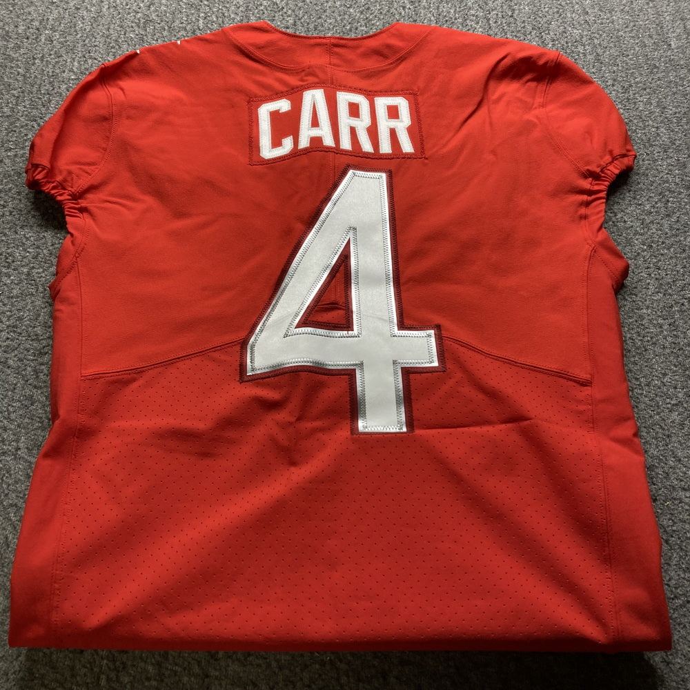 Derek Carr Game-Issued🦾Pro Bowl NFL On-Field Jersey👕Las Vegas Raiders🏴‍☠
