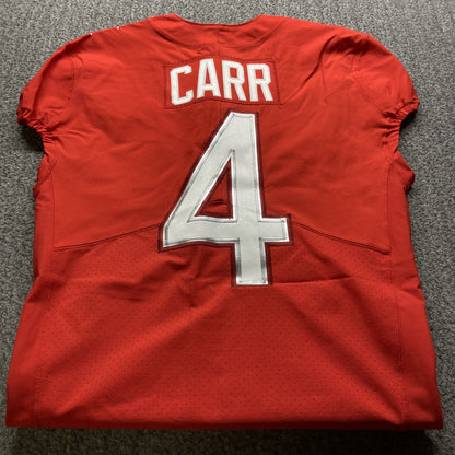 Derek Carr Game-Issued🦾Pro Bowl NFL On-Field Jersey👕Las Vegas Raiders🏴‍☠