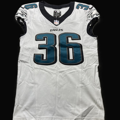 Tristan McCollum GAME WORN💪09/06/2024 Philadelphia Eagles🦅Nike NFL Jersey👕vs. Green Bay Packers in São Paulo Brazil 🇧🇷