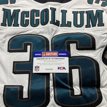 Tristan McCollum GAME WORN💪09/06/2024 Philadelphia Eagles🦅Nike NFL Jersey👕vs. Green Bay Packers in São Paulo Brazil 🇧🇷