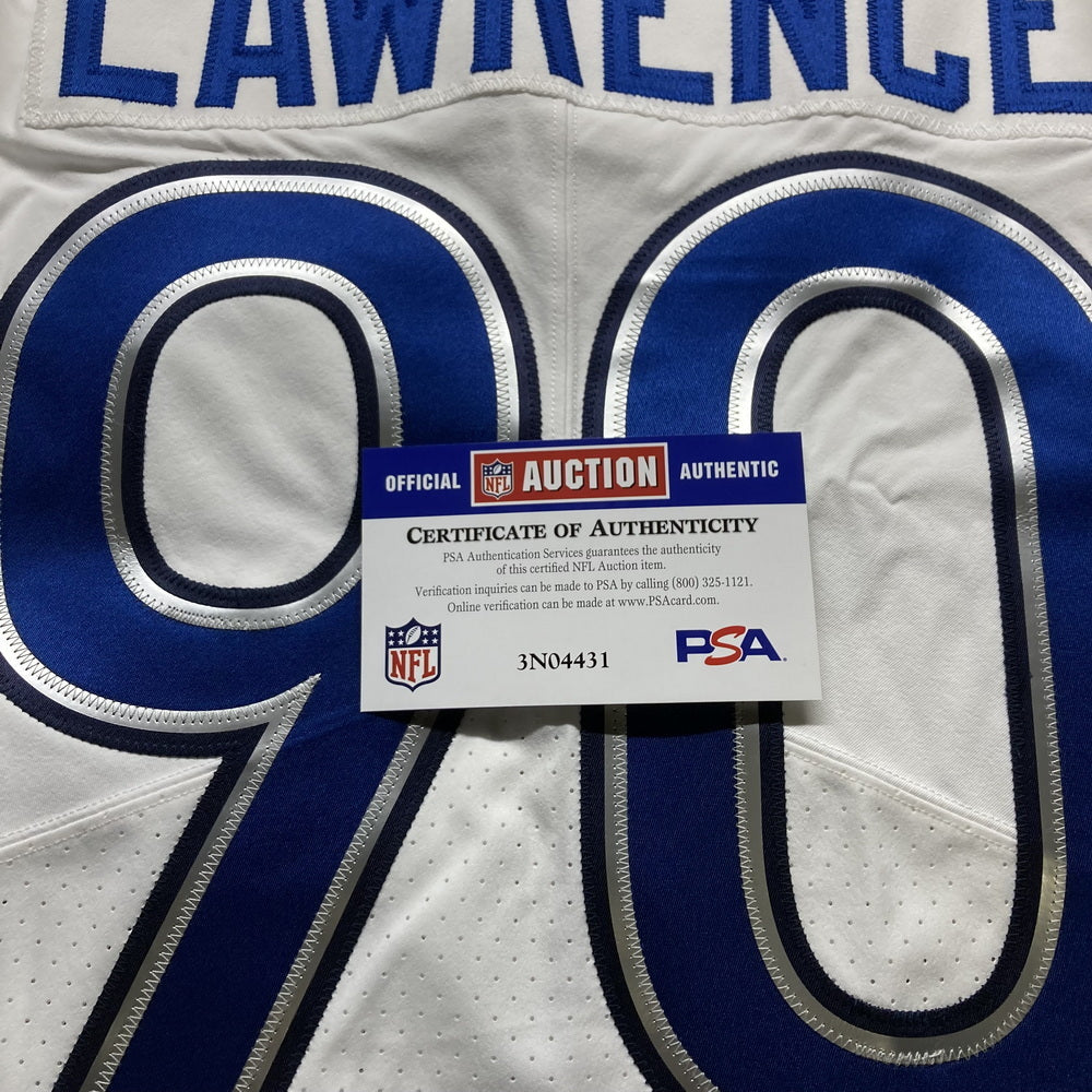 DeMarcus Lawrence Team-Issued💪 Pro Bowl Games Dallas Cowboys🤠NFL On-Field Jersey👕Inc. PSA COA