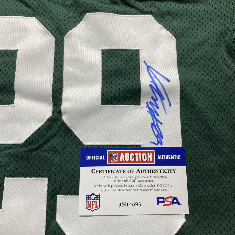 Xavier McKinney Hand SIGNED ✍️ and TEAM-ISSUED 💪 Green Bay Packers Authentic NFL Jersey👕Also includes PSA Authentication 📏