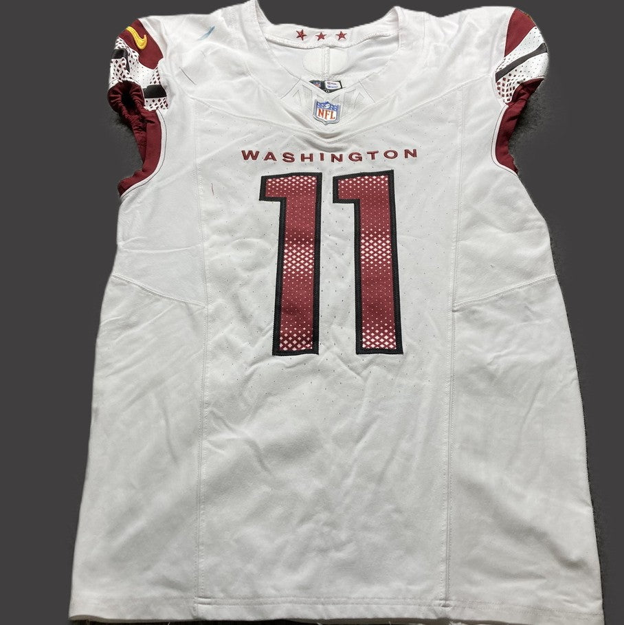 Jeremy Chinn GAME WORN💪2025 Season Washington Commanders NFL Jersey👕inc.COA