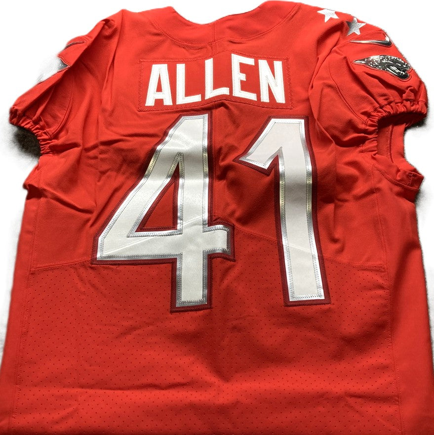 Josh Allen Game Issued💪Pro Bowl Games Jacksonville Jaguars 🐆 Nike NFL Jersey👕Inc. PSA COA 🛡️