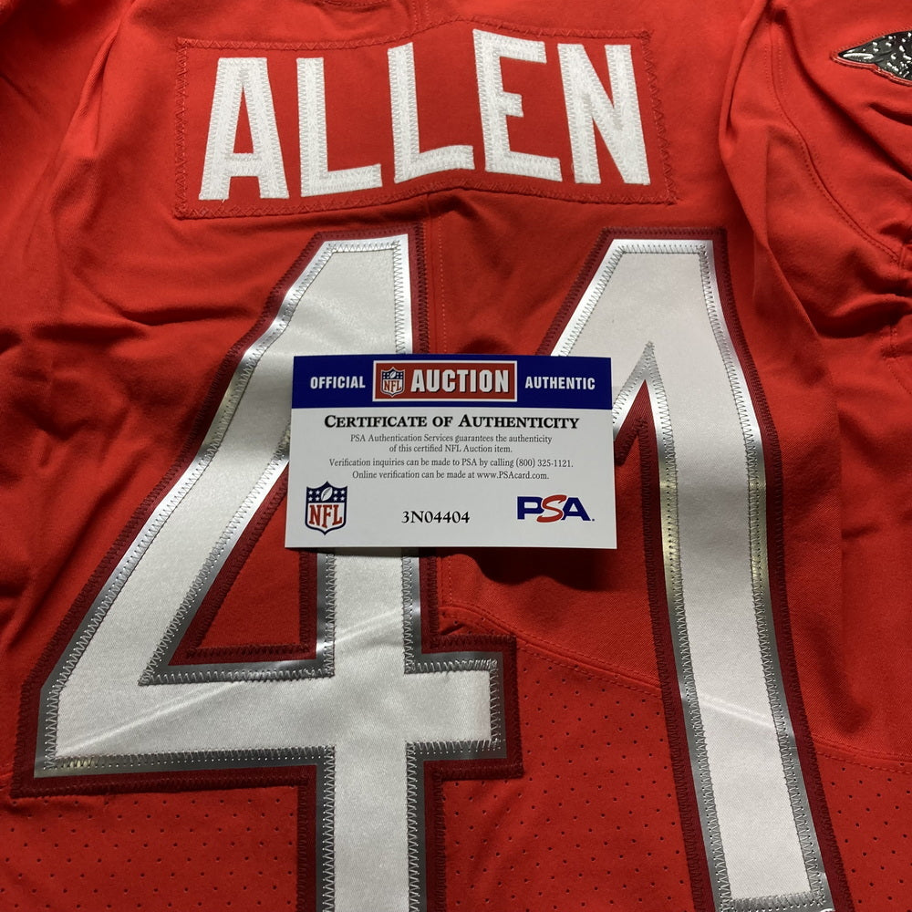 Josh Allen Game Issued💪Pro Bowl Games Jacksonville Jaguars 🐆 Nike NFL Jersey👕Inc. PSA COA 🛡️