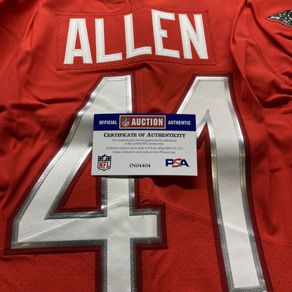 Josh Allen Game Issued💪Pro Bowl Games Jacksonville Jaguars 🐆 Nike NFL Jersey👕Inc. PSA COA 🛡️
