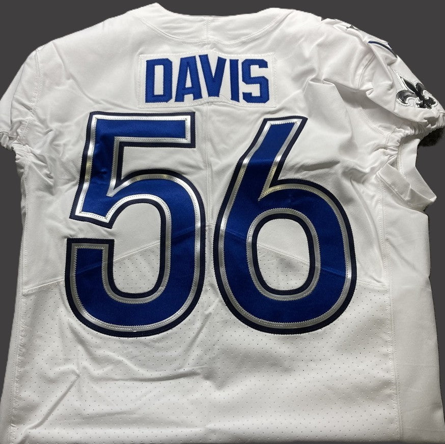 Demario Davis GAME ISSUED 💪 Pro Bowl Games 2024 New Orleans Saints Authentic Nike NFL Jersey 👕 With PSA Authenticity 🛡️