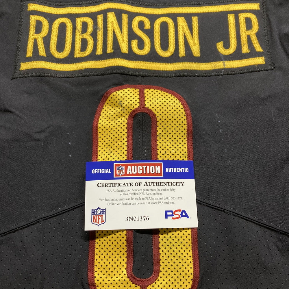 Brian Robinson Jr. GAME-WORN💪10/05/23 Washington Commanders On-Field NFL Jersey vs.Chicago Bears Crucial Catch Matchup