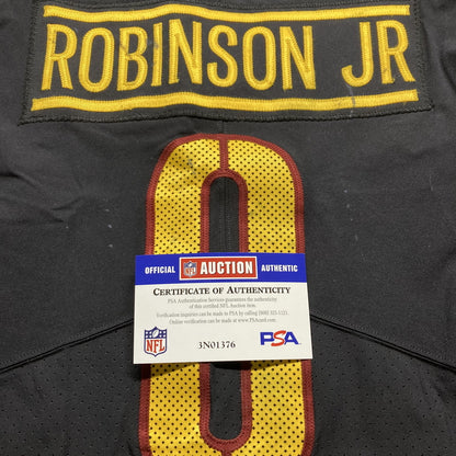Brian Robinson Jr. GAME-WORN💪10/05/23 Washington Commanders On-Field NFL Jersey vs.Chicago Bears Crucial Catch Matchup