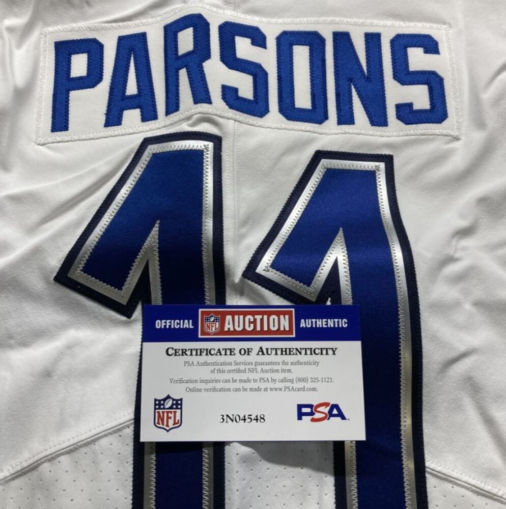 Micah Parsons TEAM ISSUED 💪 Pro Bowl Games Dallas Cowboys Authentic Nike NFL Jersey Inc. COA 📄