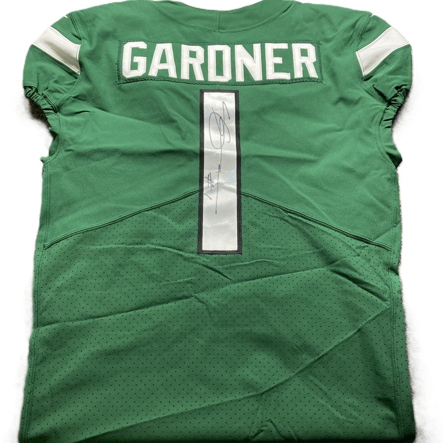 Sauce Gardner Hand Signed 🟢 New York Jets AUTHENTIC Nike NFL Jersey Inc. PSA Certification 🛡️