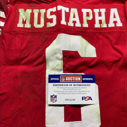 Malik Mustapha GAME WORN 10/20/24 PHOTO MATCHED 📸 San Francisco 49ers NFL Jersey vs Kansas City Chiefs Also includes PSA COA 🛡️
