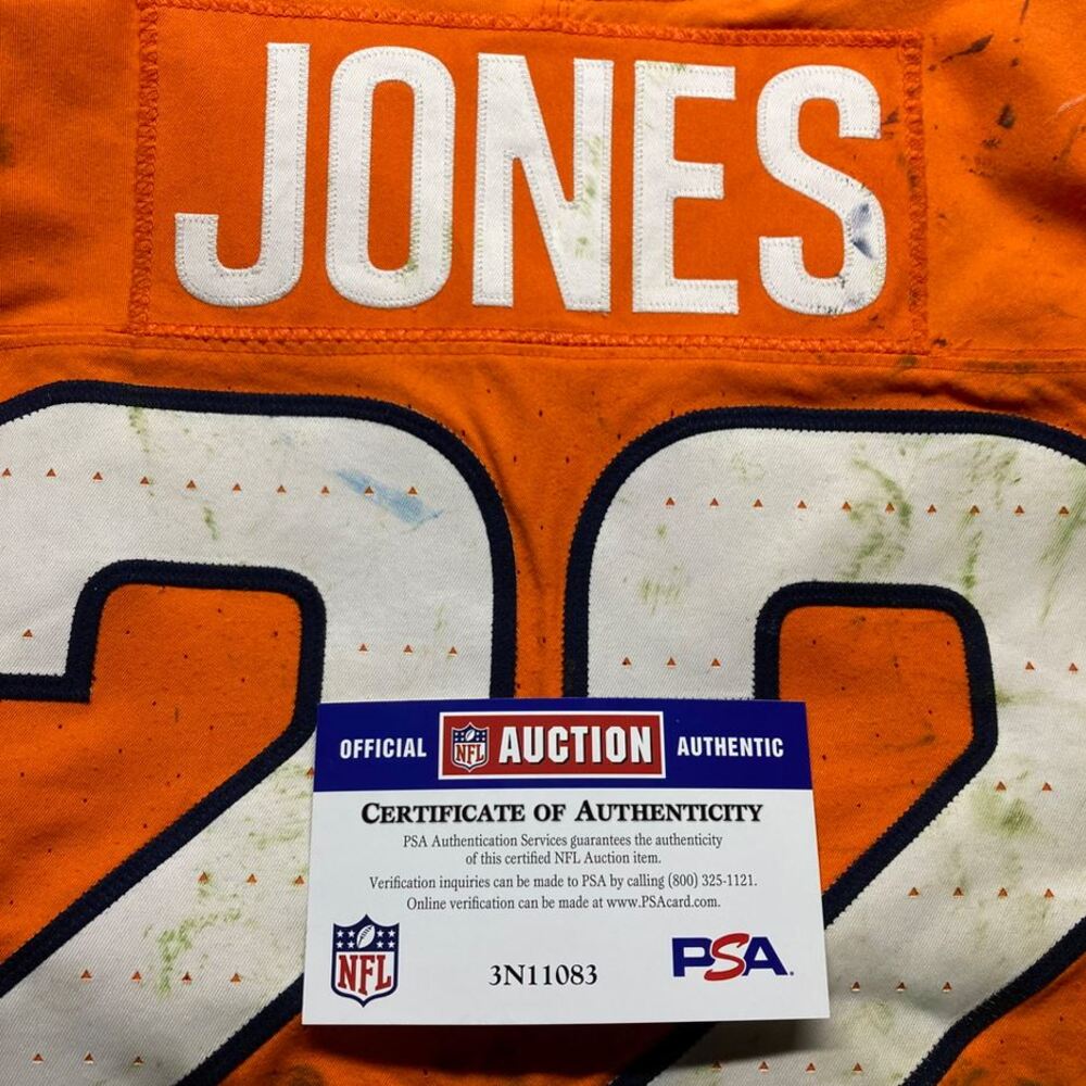 Brandon Jones GAME WORN 10/13/24 Denver Broncos Nike NFL Jersey vs Los Angeles Chargers Inc. COA🛡️