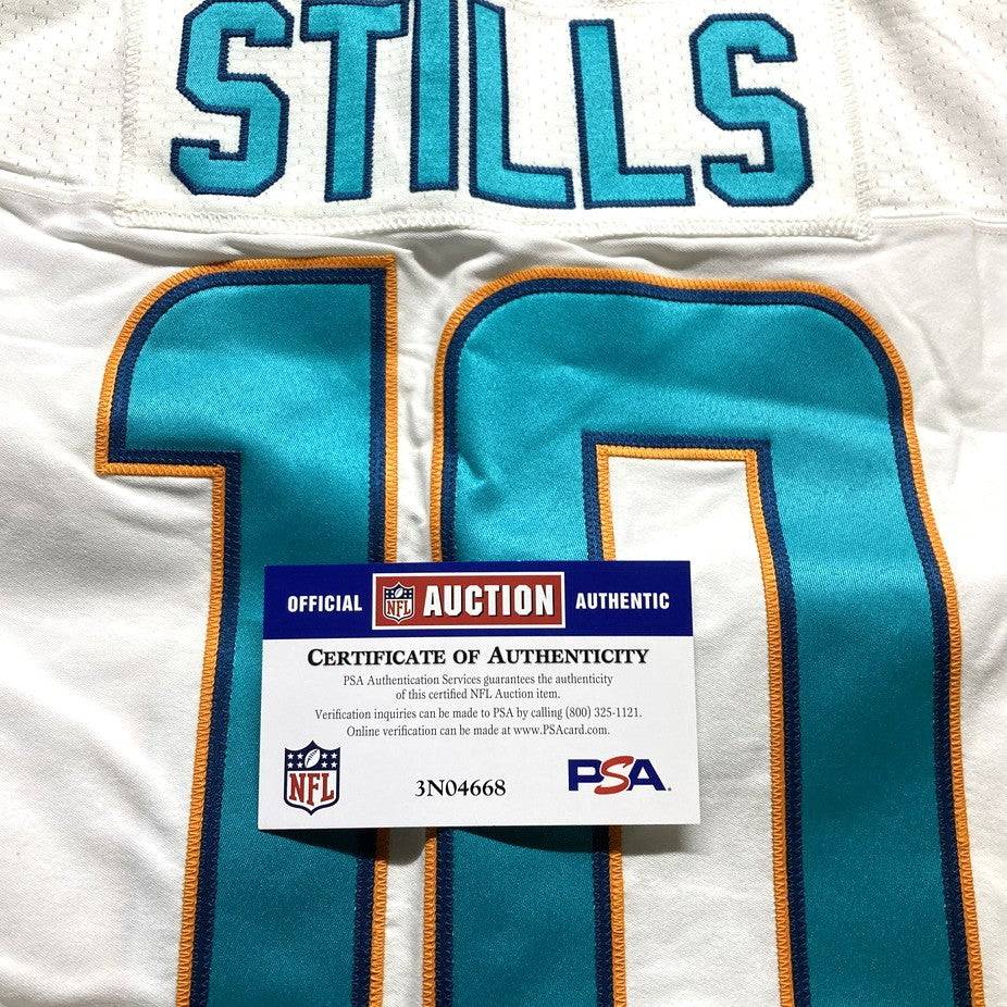 Kenny Stills GAME USED 💪 Miami Dolphins 🐬 Nike On-Field  NFL Jersey👕 includes PSA Authenticity 🛡️